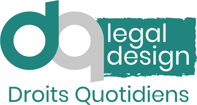 Droits Quotidiens Legal Design logo color